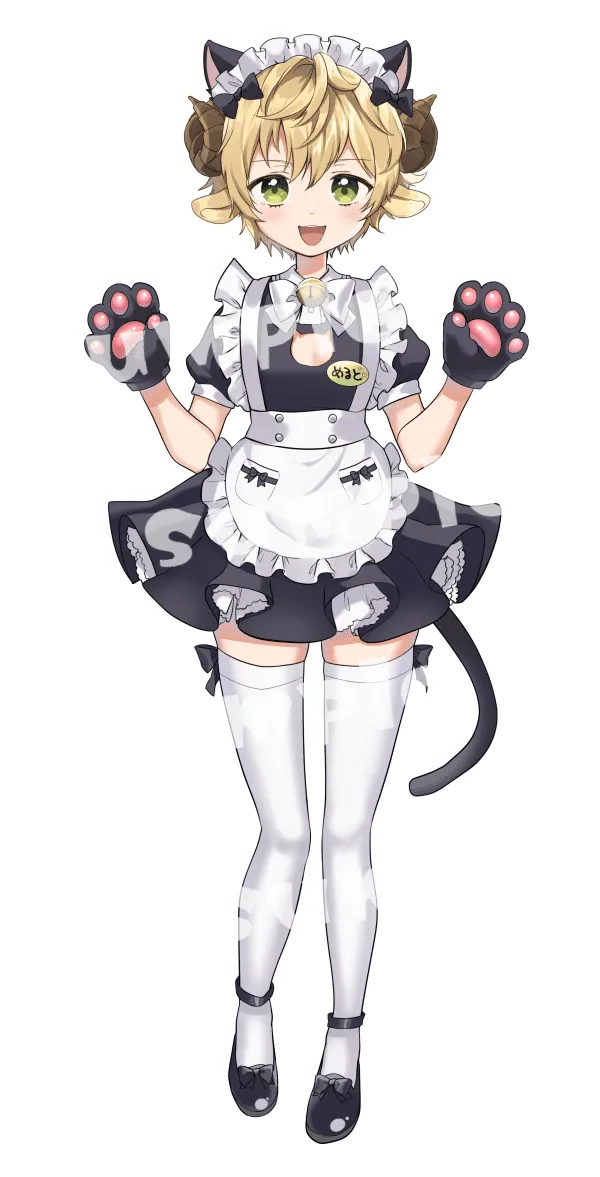 IRIAMで使用していた、かぜぱな先生イラストその８