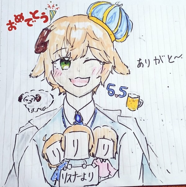 めると爆誕ファンアートその７。