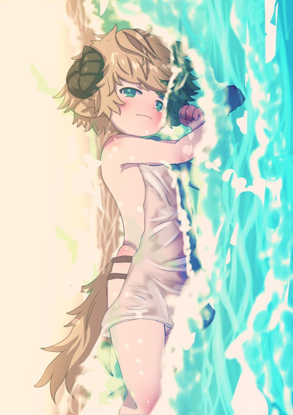 いたるイラストその１６。画像にタップするとPixivへリダイレクト。