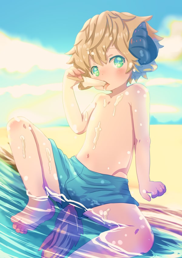 いたるイラストその１８。画像にタップするとPixivへリダイレクト。