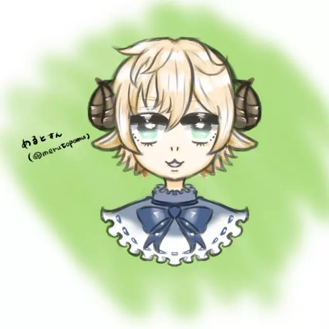 画像にタップするとPixivへリダイレクト。