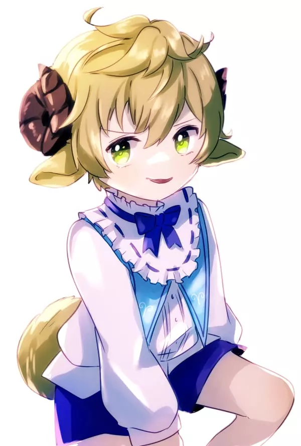 画像にタップするとPixivへリダイレクト。